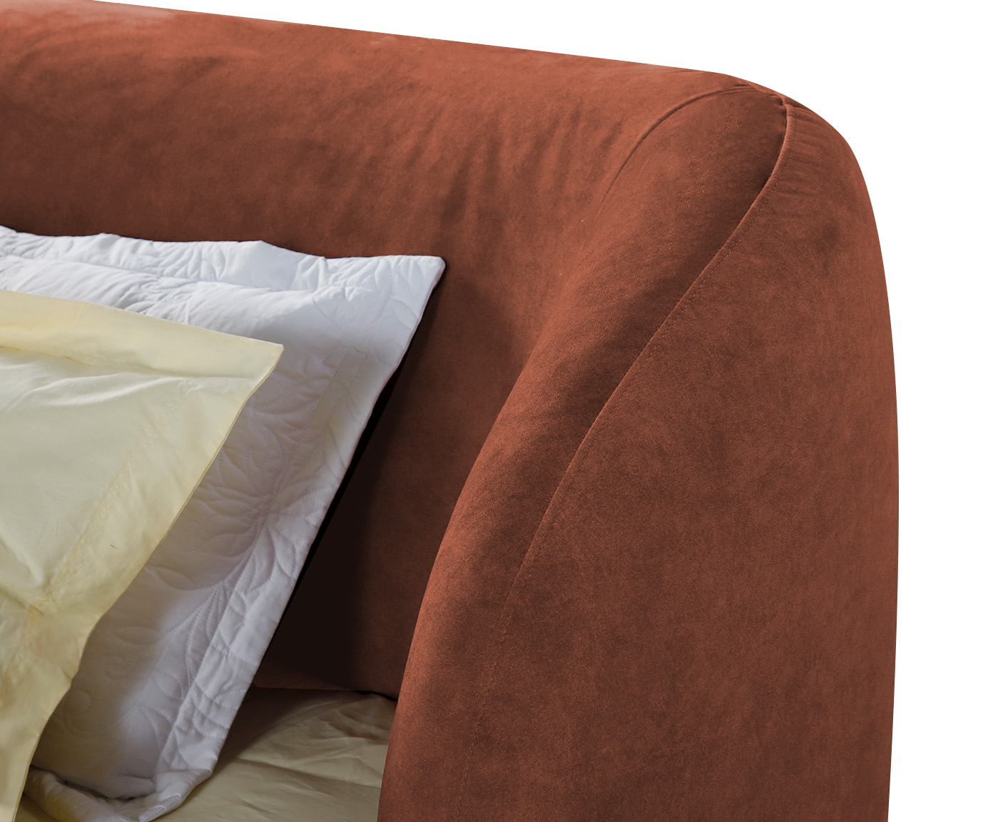Cama Lumie Veludo Soft Tijolo image number 2