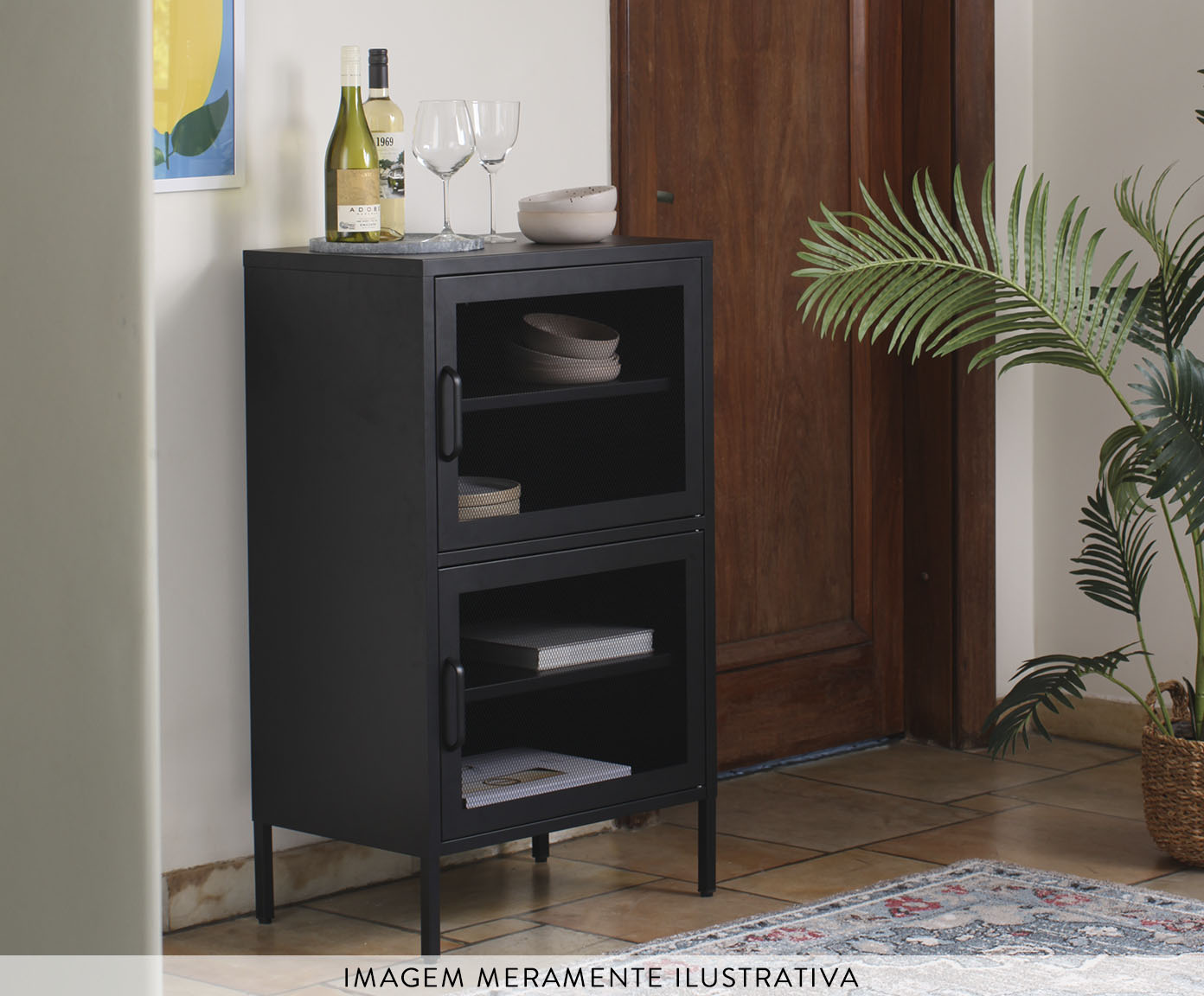 Arm&aacute;rio Caen Preto - image 1