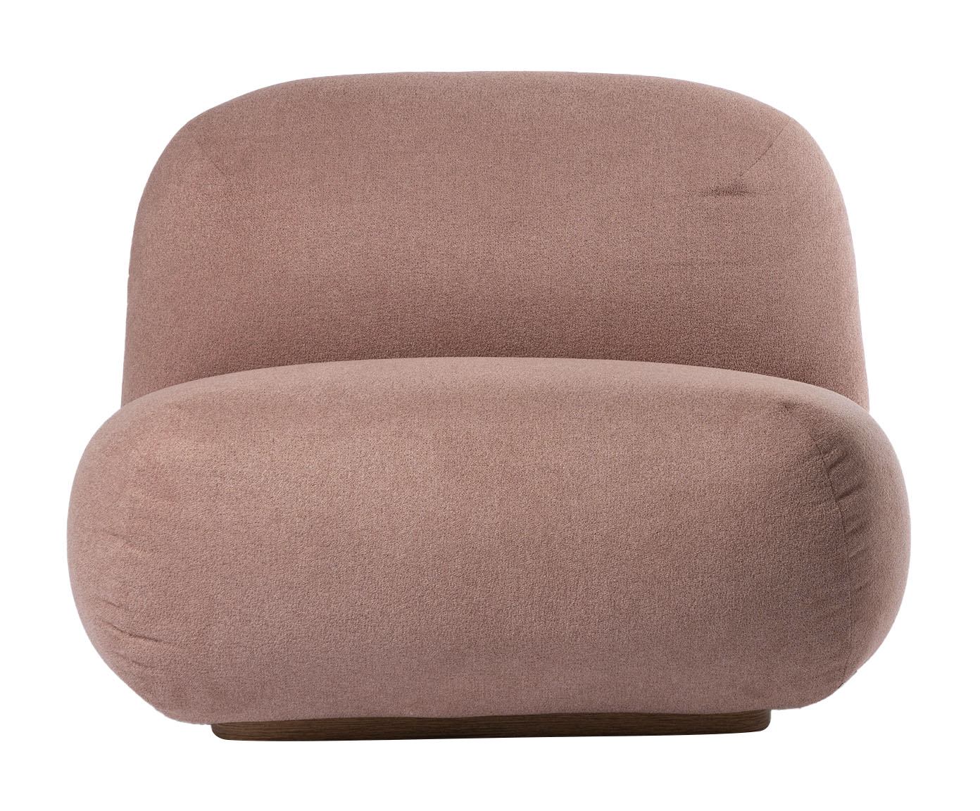 Poltrona em Veludo Boucle Nube Rose image number 3
