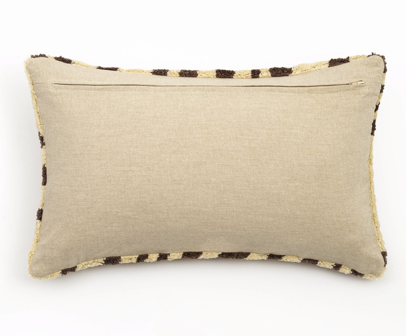 Capa Almoafada Zebra Tufting Bege - image 1