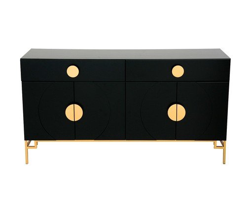 Buffet Duo Cerchio D'Oro - Preto - image 0