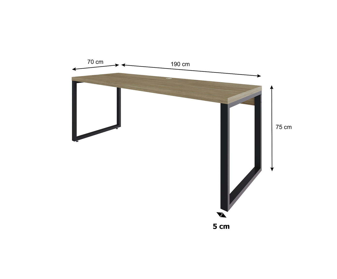 Mesa Yon Presidente Vermont Oak image number 2