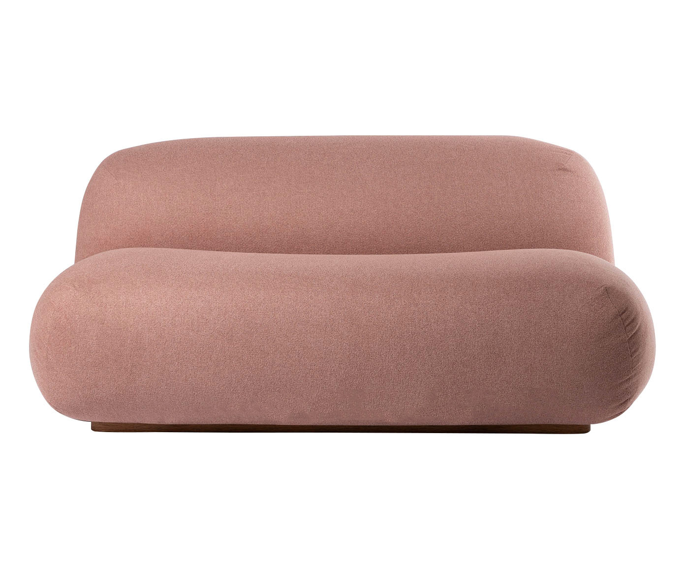 Sof&aacute; em Veludo Boucle Nube Rose image number 3