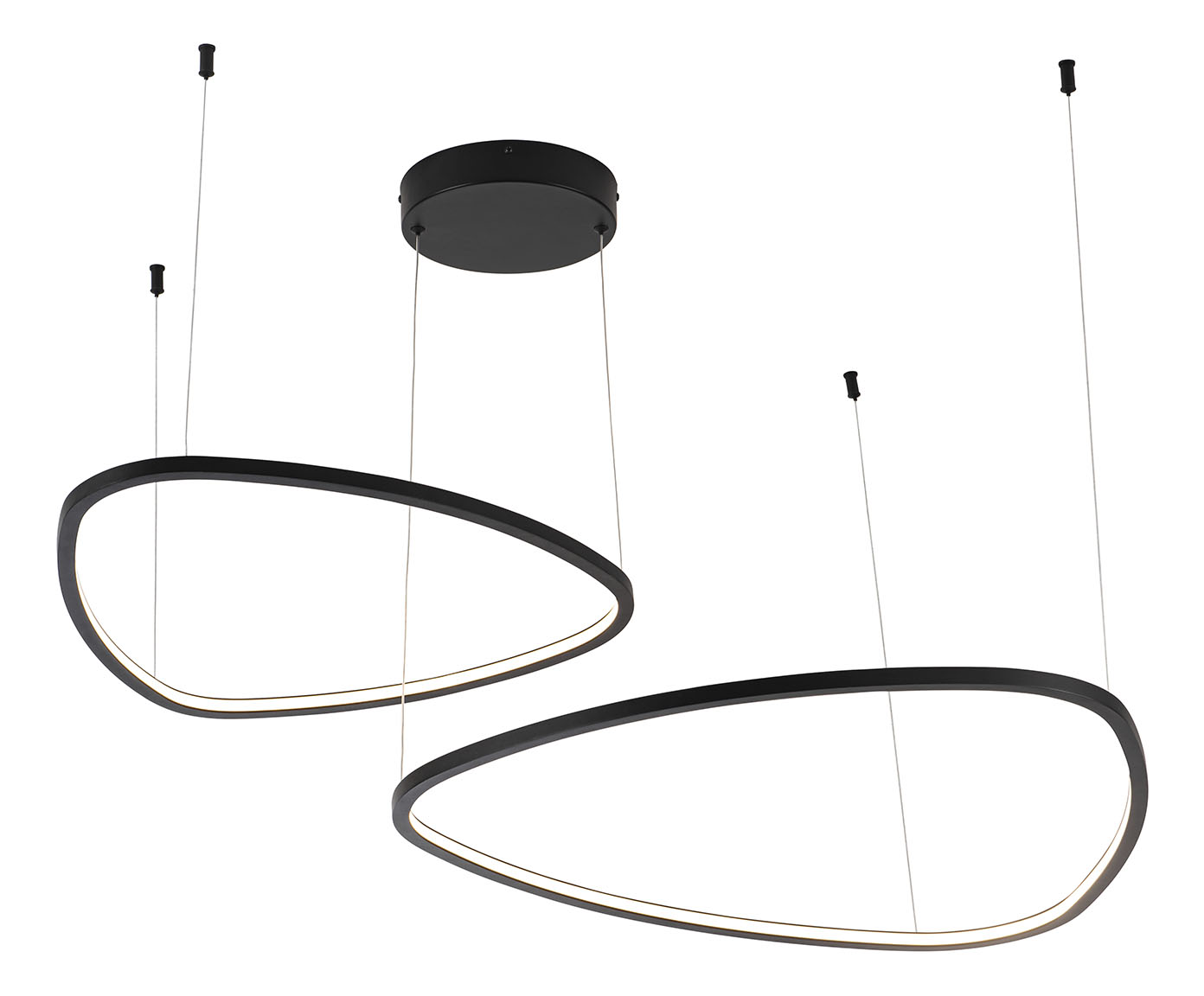 Pendente Bert Preto 72W - image 0