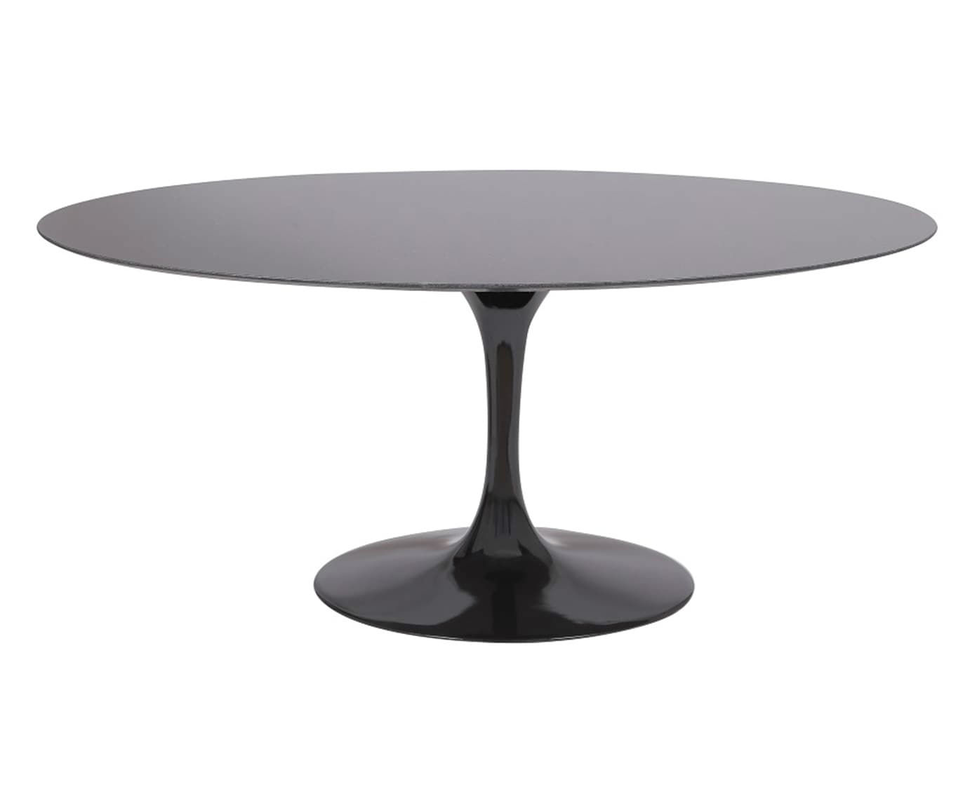 Mesa Saarinen Oval S&atilde;o Gabriel Base Preta - image 0