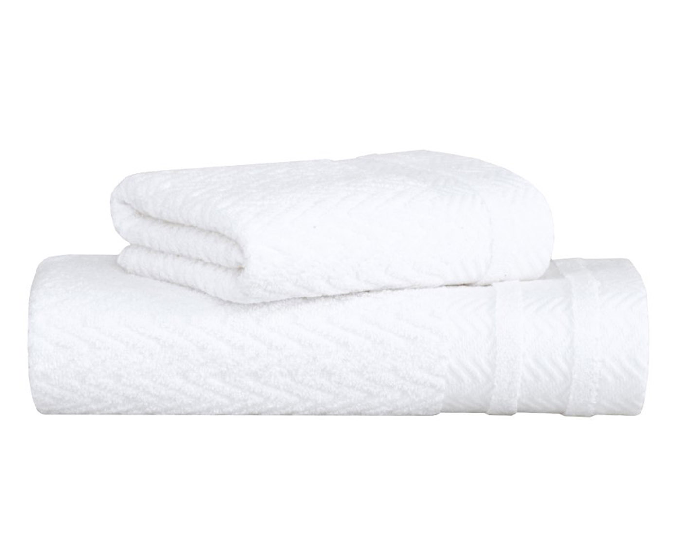 Jogo de Toalhas Soul Extra Soft Branco 2 pe&ccedil;as - image 0