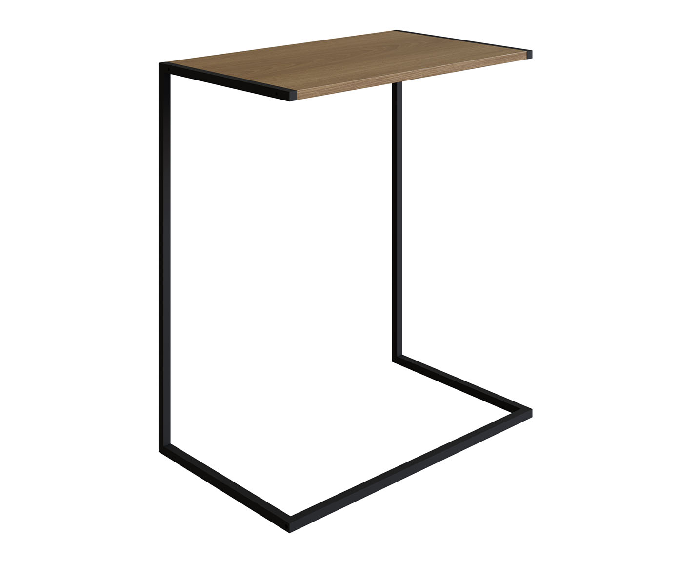 Mesa de Apoio para Sof&aacute; Hanover e Preto Industrial - image 0