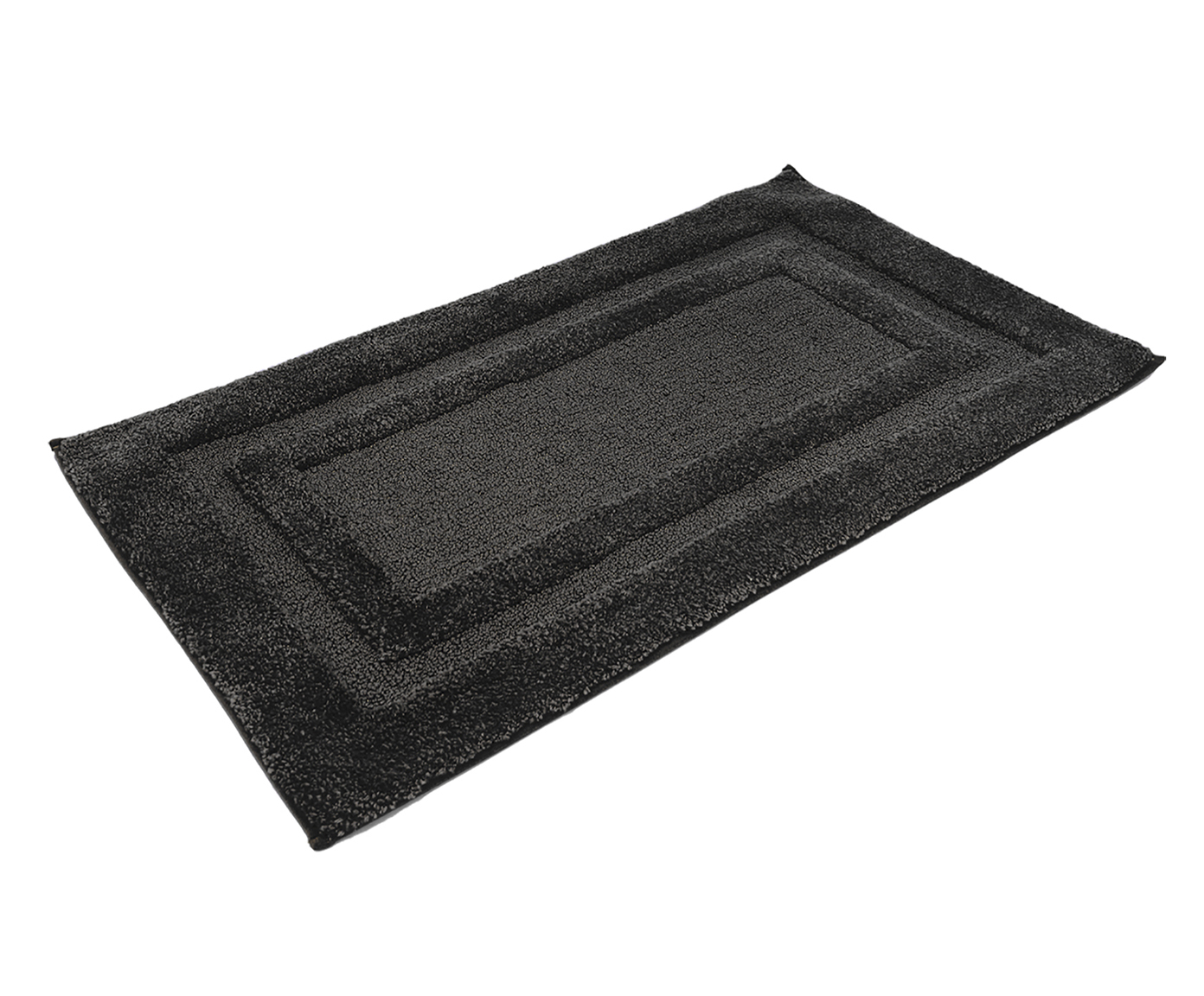 Tapete para Banheiro com Antiderrapante Oikos Preto - image 1