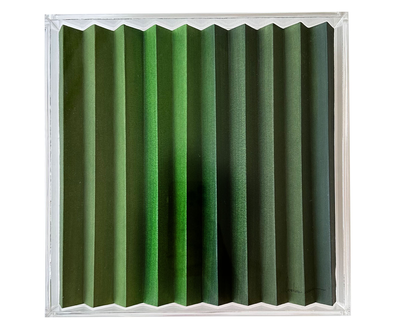 Quadro Degrad&ecirc; Musgo - image 1
