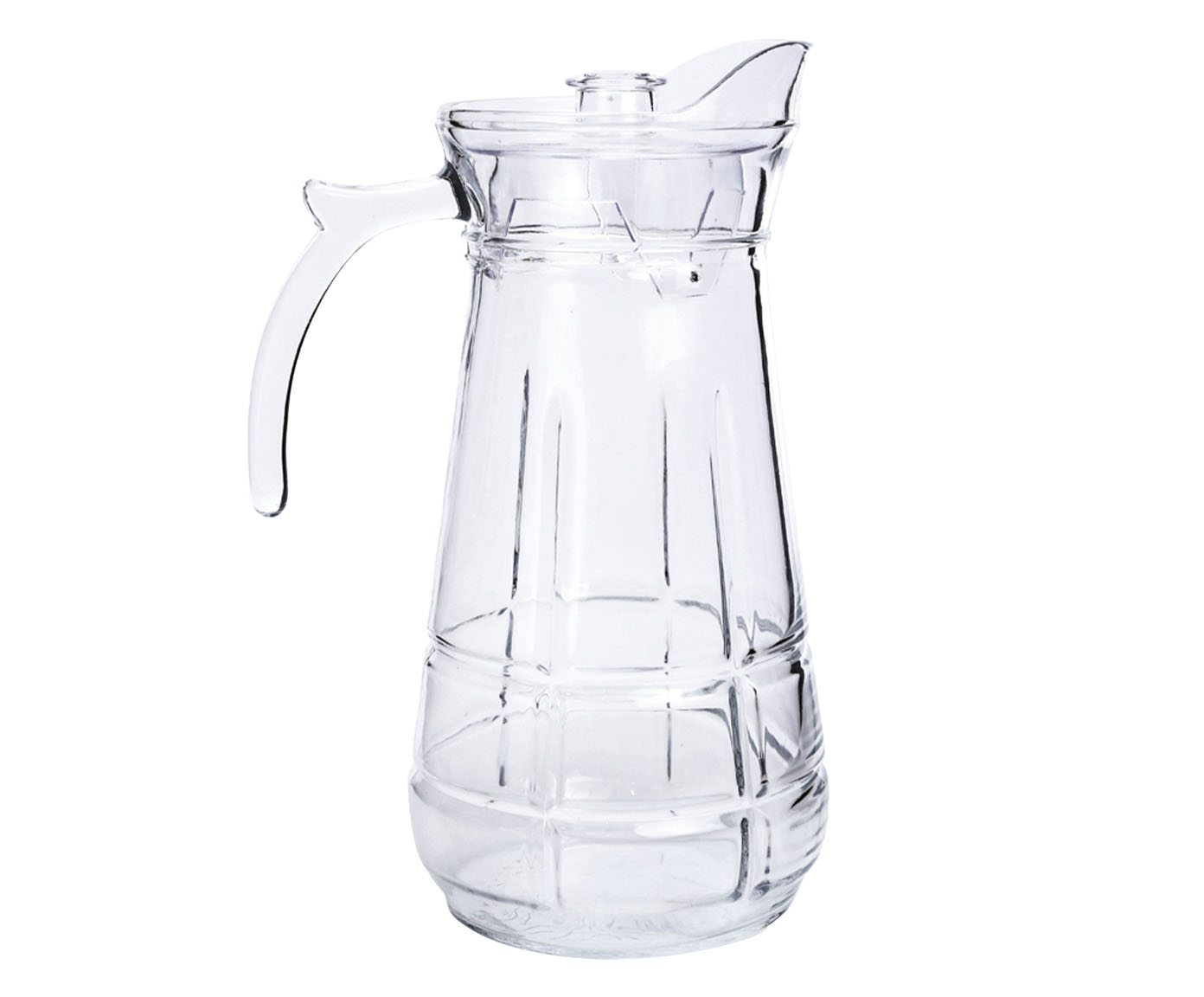 Jarra de Vidro Tampa Pl&aacute;stica Incolor - 1,7L - image 0