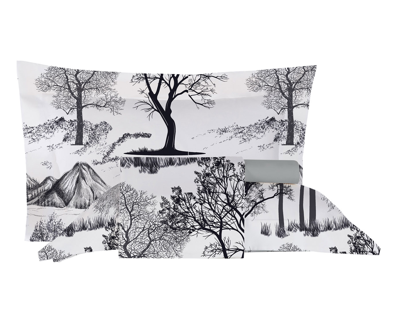 Jogo de Len&ccedil;ol Naturalle Paisagem - image 1