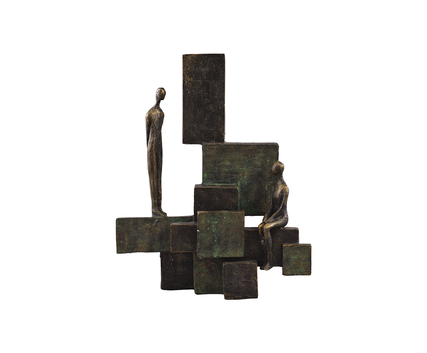 Escultura em Resina Elliot II - Preta - image 0