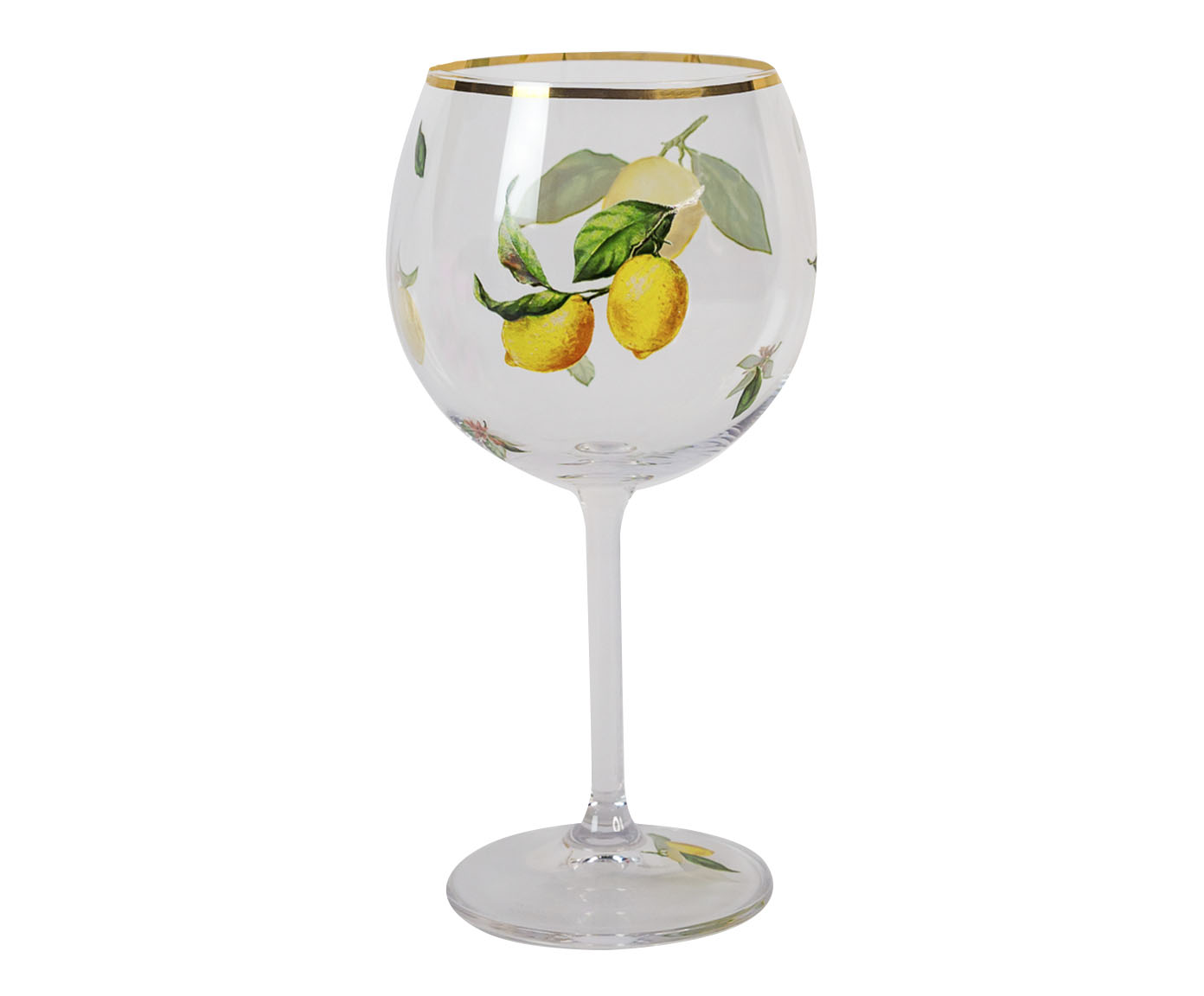 Ta&ccedil;a em Cristal com Filete Ouro Abelha - image 0