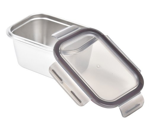 Pote H&eacute;rmetico de A&ccedil;o Inox Kenya - 1L image number 2