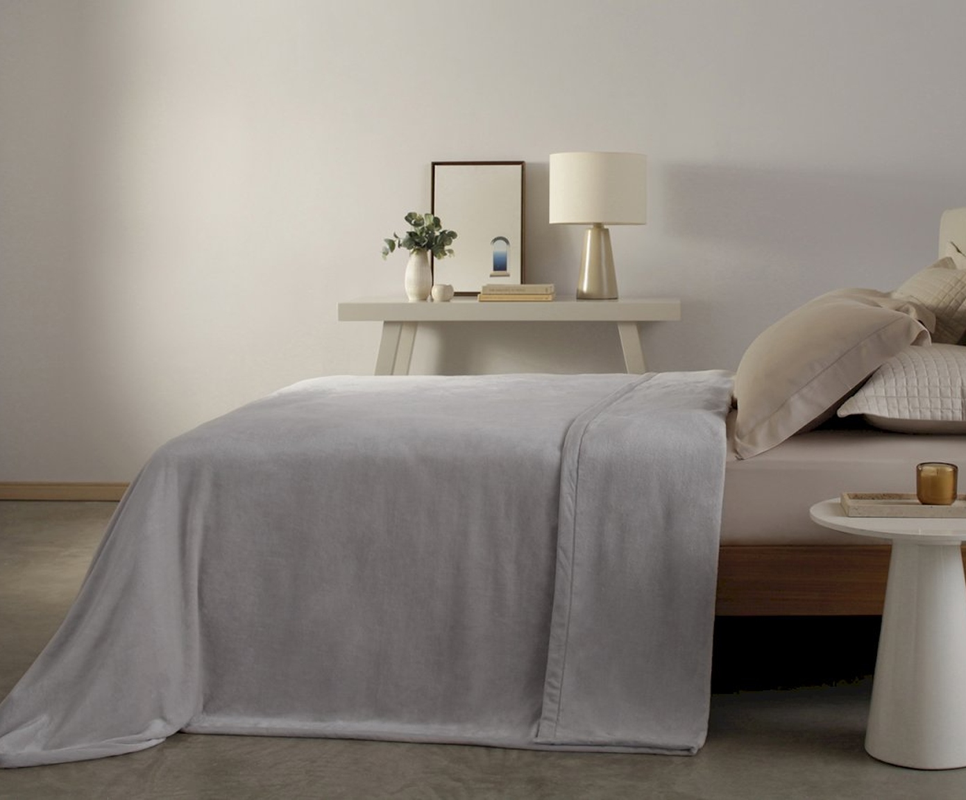 Cobertor Vision Silky Cinza - image 1