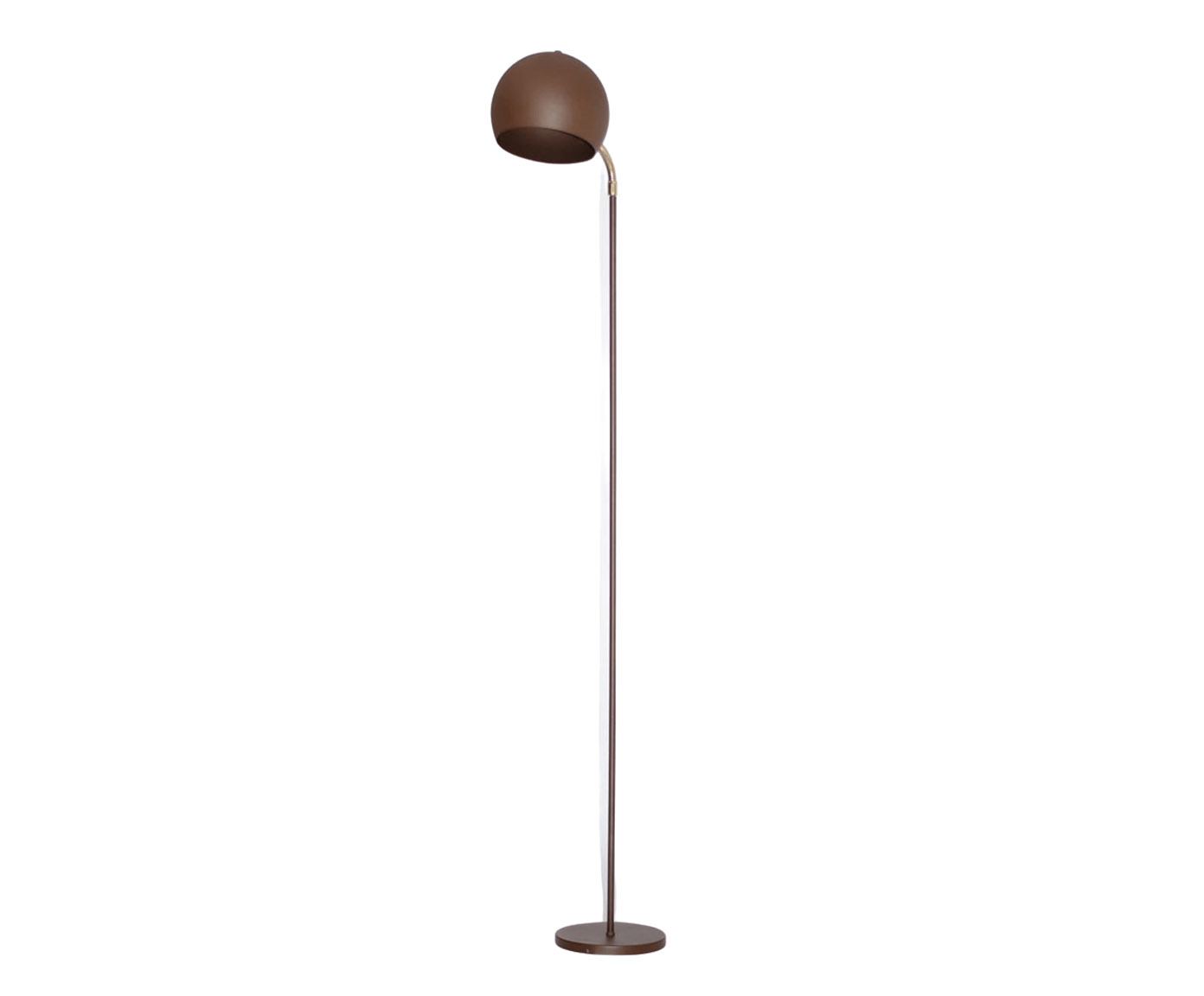 Lumin&aacute;ria de Piso Gardner Marrom Corten Bivolt - image 1