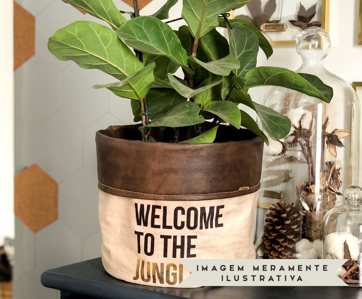 Cachepot Welcome To The Jungle Cru image number 3