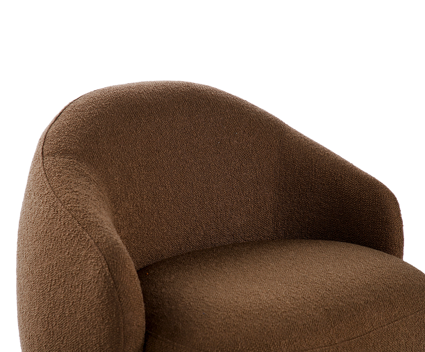 Poltrona Orin Boucle Marrom image number 3