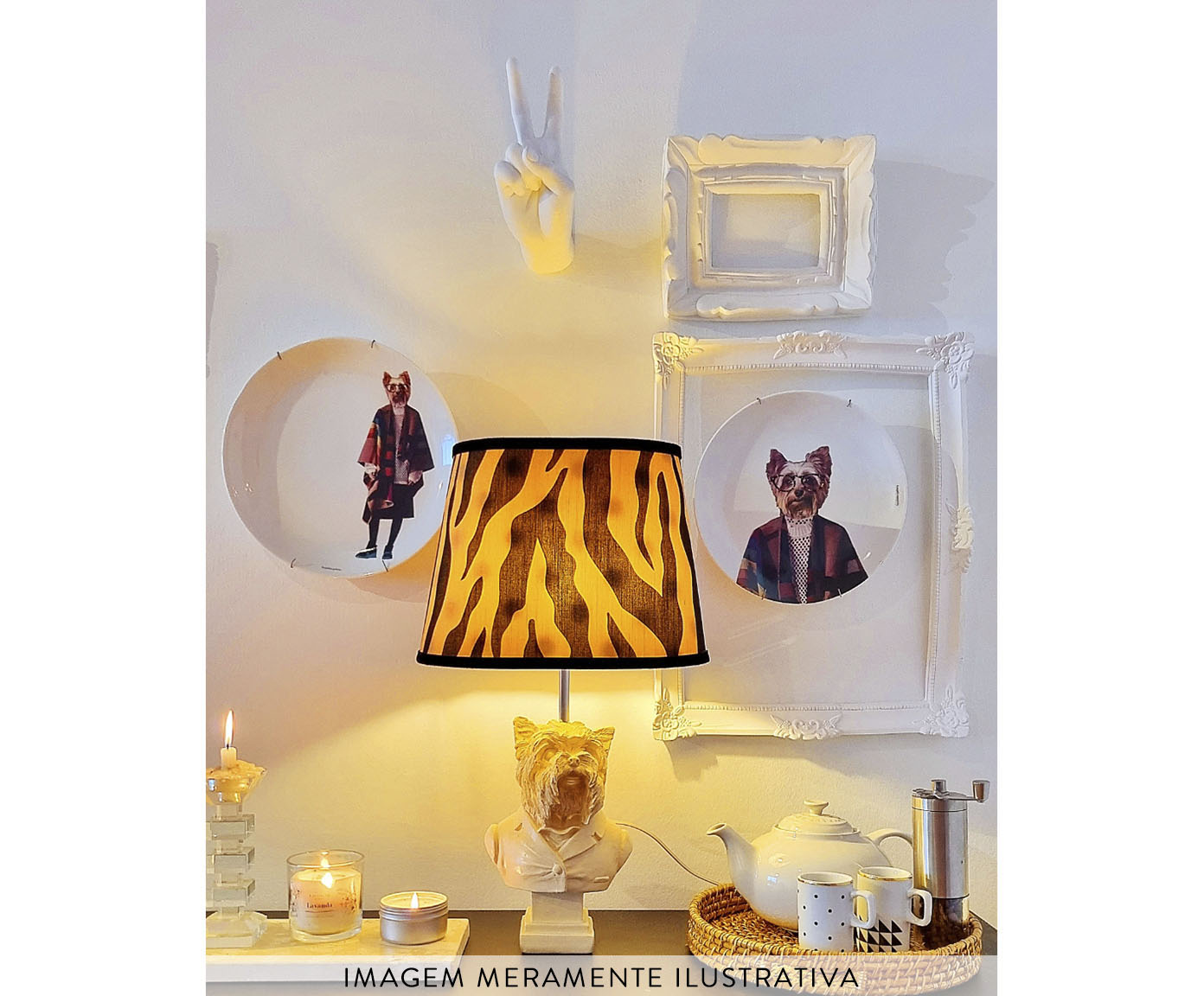 Prato de Porcelana Yorkshire Fashion Nick image number 2