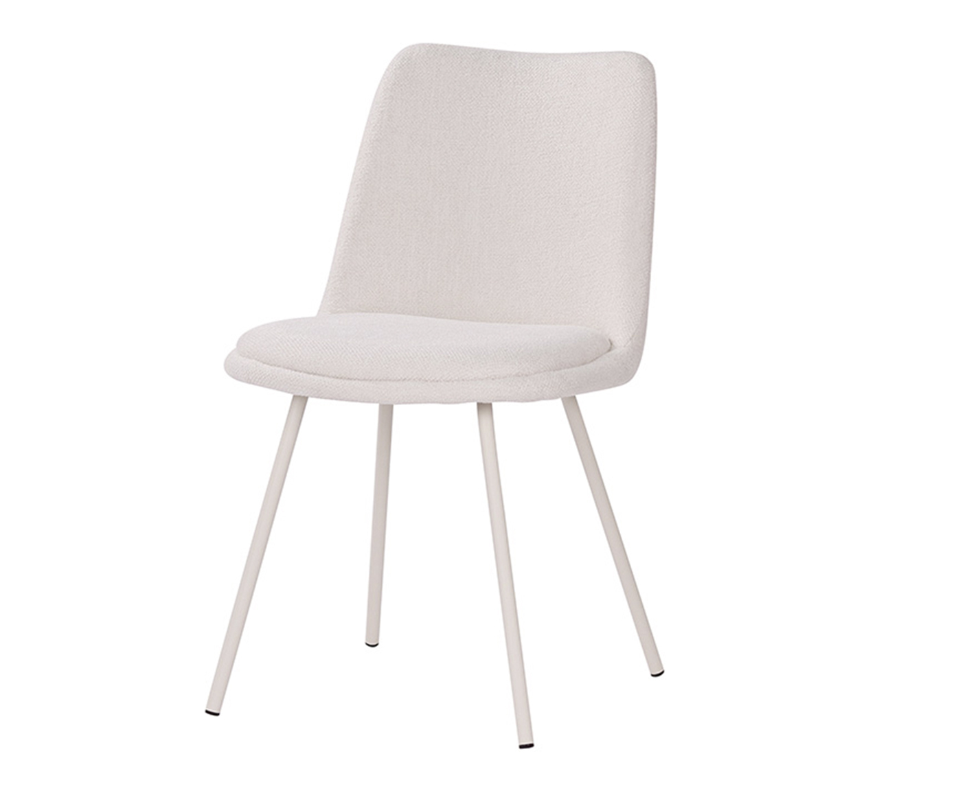 Cadeira Selene Tecido Off White Base Areia - image 1