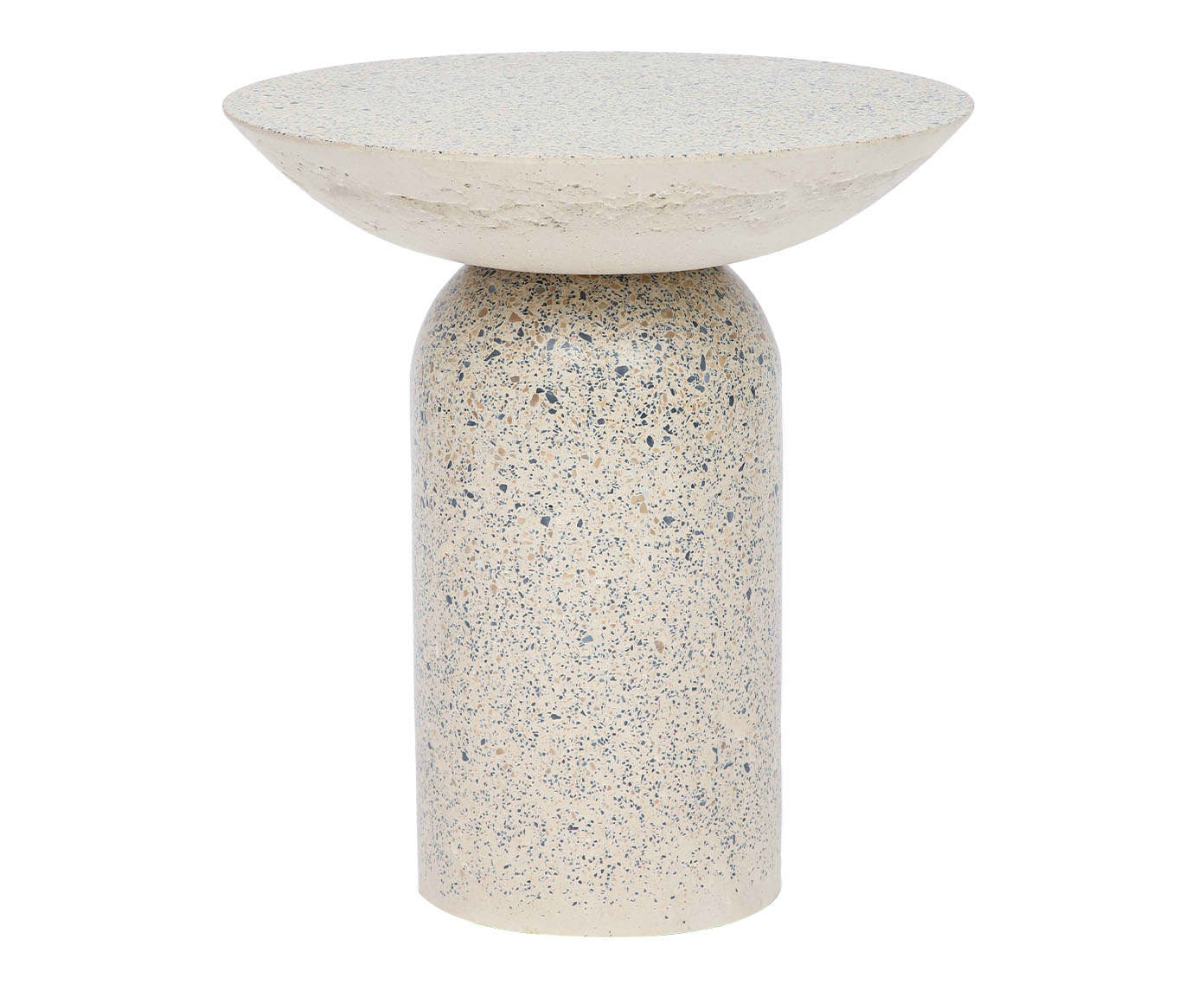 Mesa Lateral Alta Brut em Granilite -  Branco image number 2