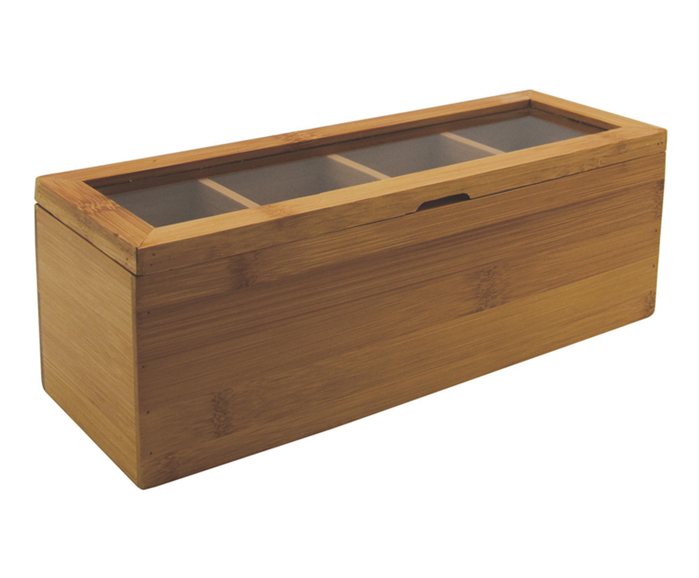 Caixa Organizadora de Ch&aacute; Bambu Moly - image 0