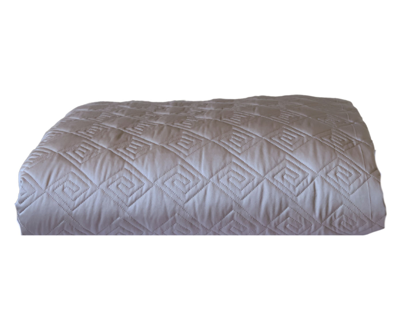 Colcha Matelassada 400 fios - Cinza Claro - image 0