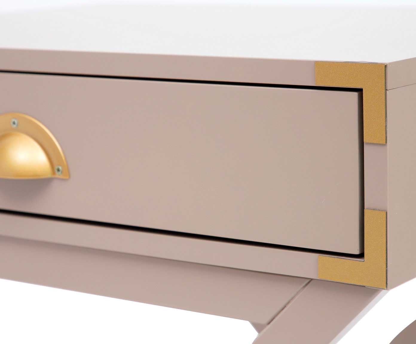 Mesa de Cabeceira Cross Burlywood - Taupe image number 6