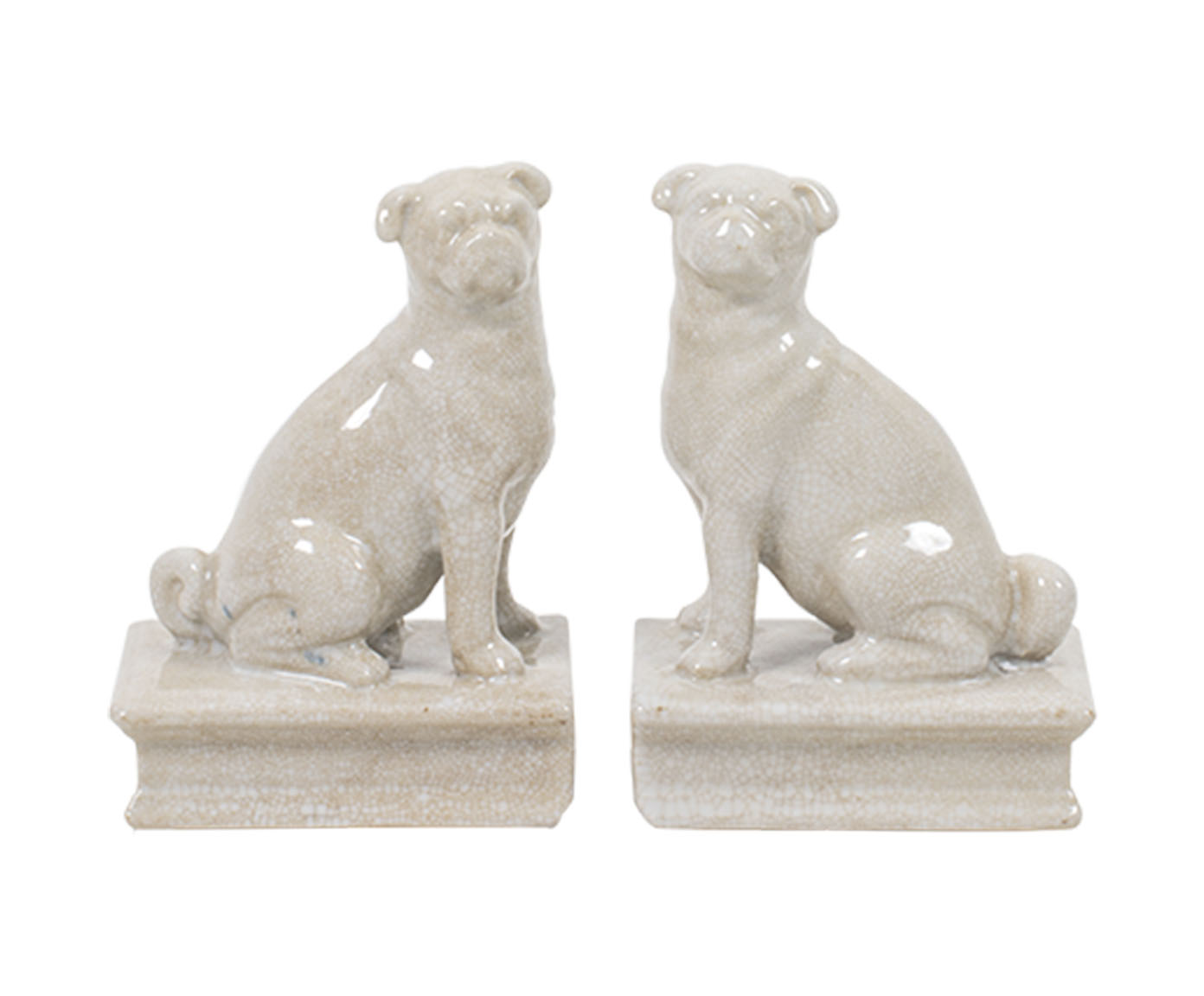 Aparador de Livros em Porcelana Dog Amur - image 0
