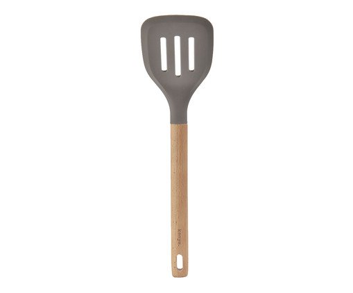 Esp&aacute;tula Vazada de Silicone com Madeira Kenya - image 0