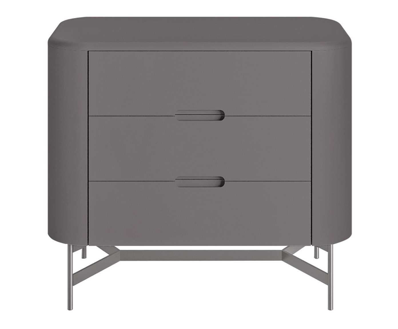 Mesa de Cabeceira Greyz Cinza - image 0