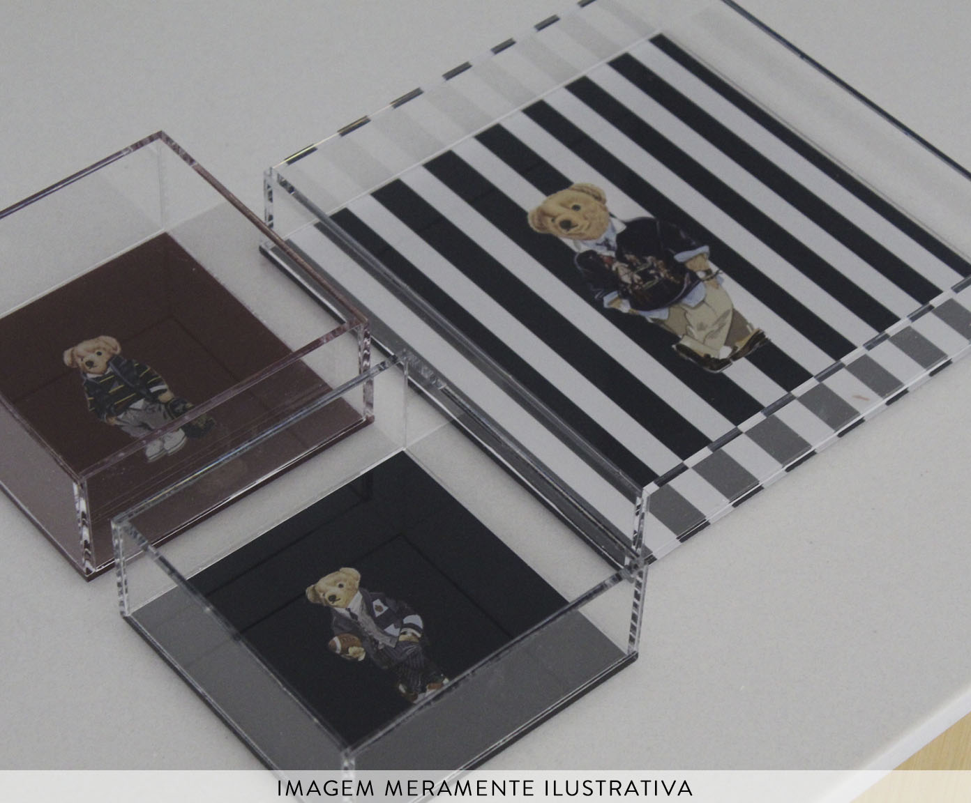 Bandeja Stripes Teddy - image 1