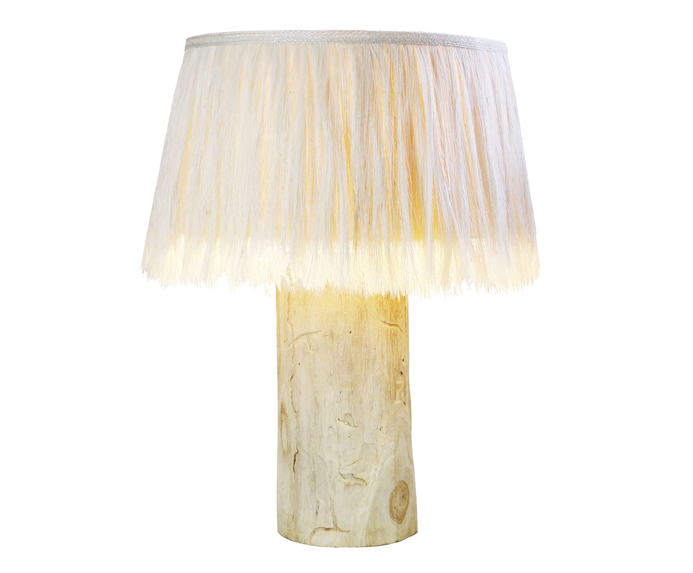 Lumin&aacute;ria de Mesa M&eacute;dia Trunk Natural Bivolt - image 0