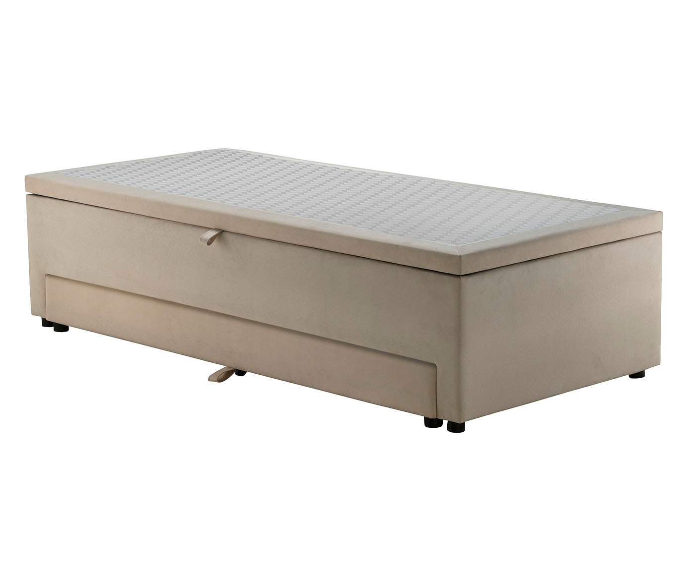 Cama Box Ba&uacute; 3 em 1 - Bege - image 0