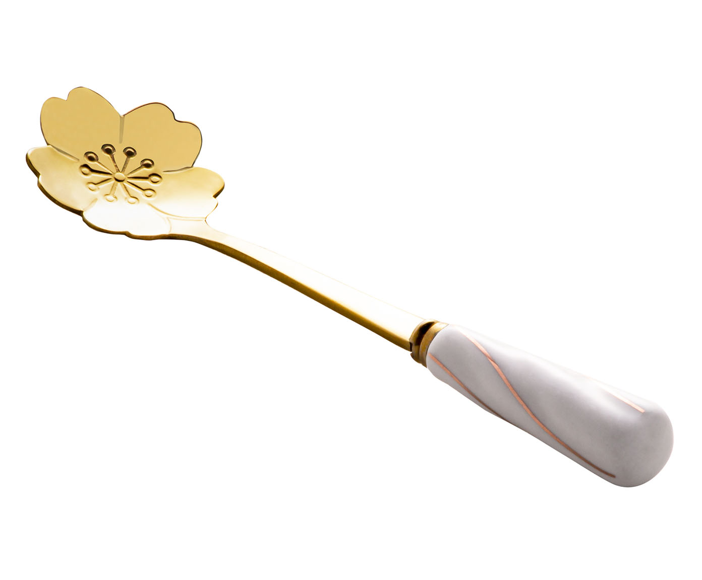 Jogo de Colheres para Ch&aacute; Flowers image number 3