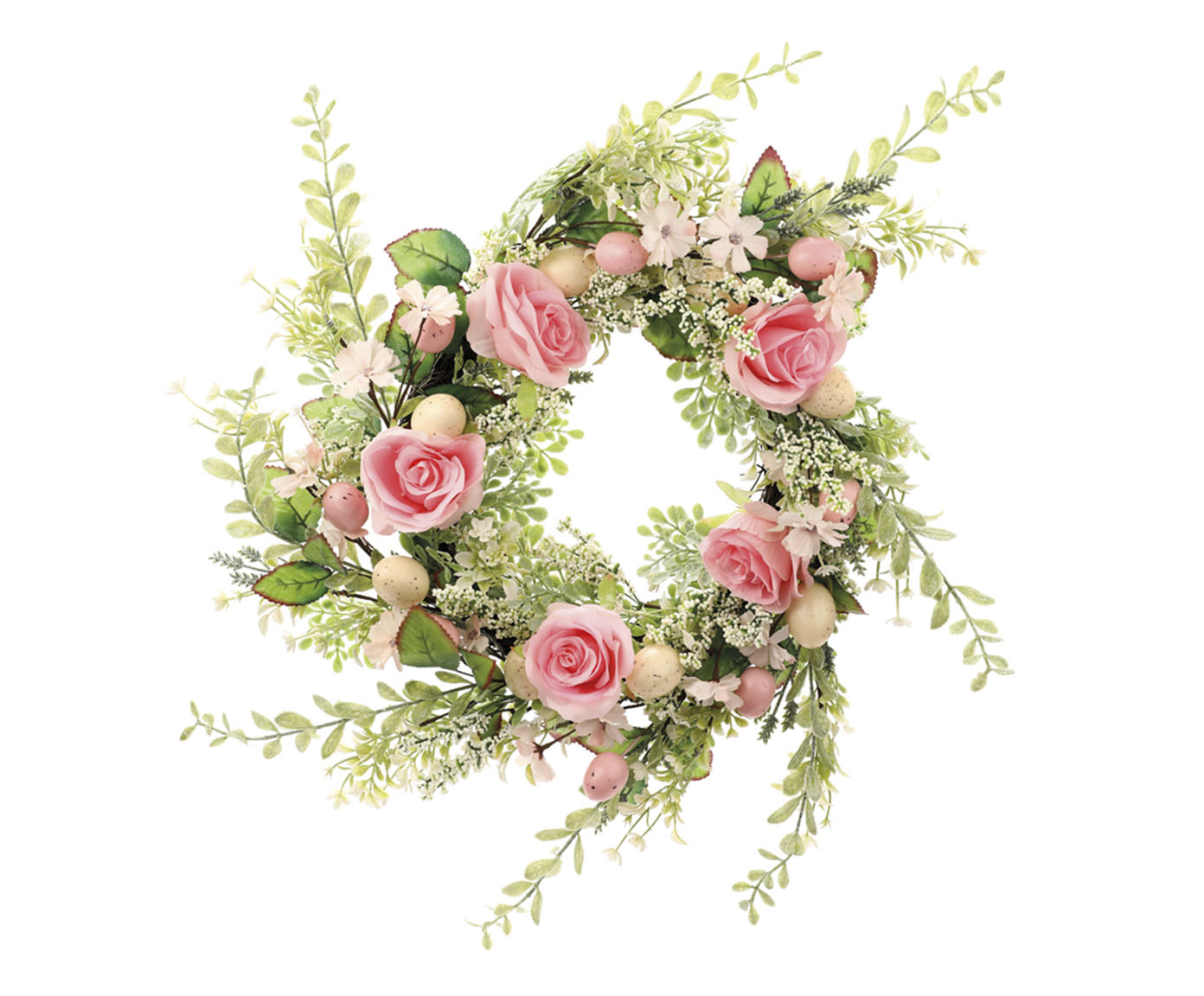 Guirlanda com Ovos e Flores Fondant - image 0