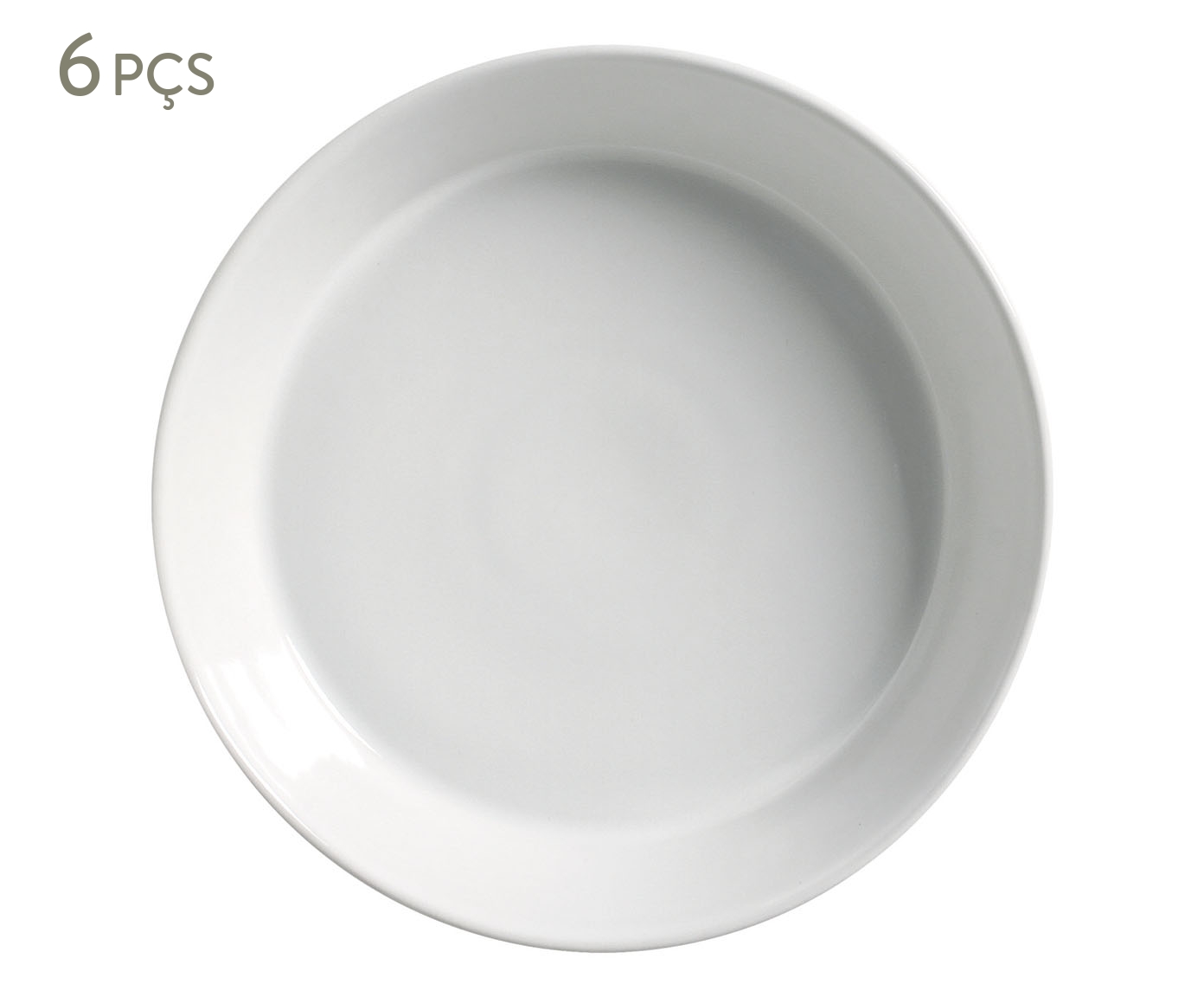 Jogo de Pratos Fundo Neo New White - image 0