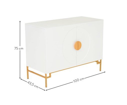 Buffet Cerchio D'Oro - Branco image number 10