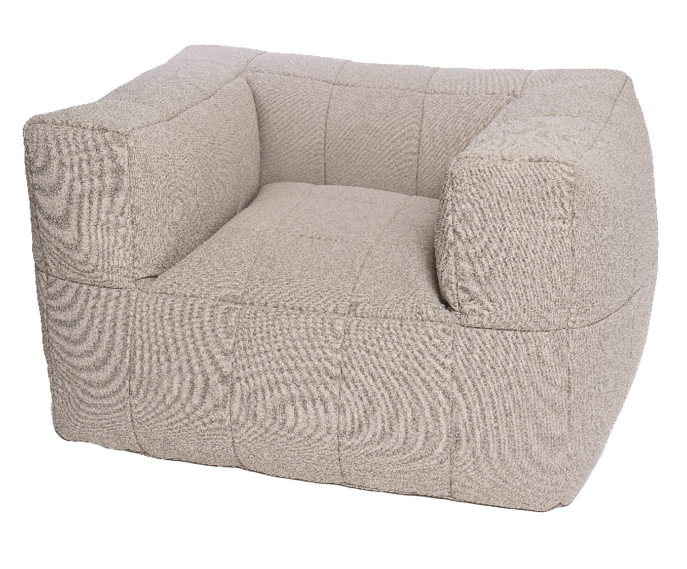 Puff-Poltrona com Bra&ccedil;os Garden Bege - image 0