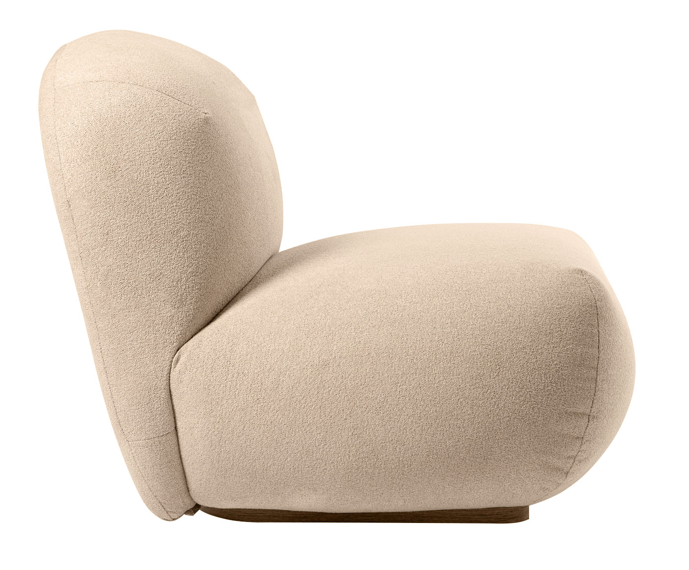 Poltrona em Veludo Boucle Nube Fendi image number 6