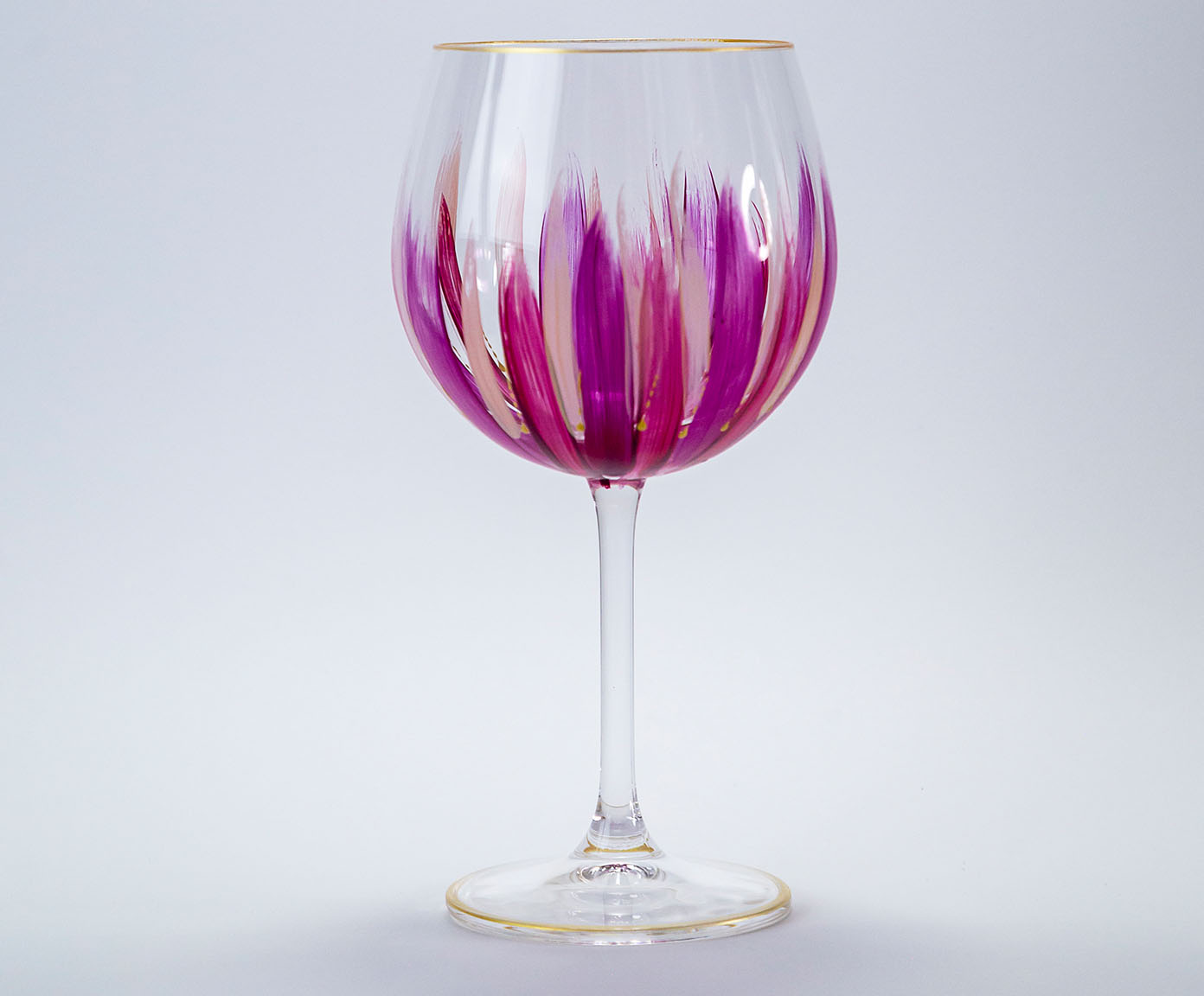 Ta&ccedil;a para Gin em Cristal Flamingo image number 3
