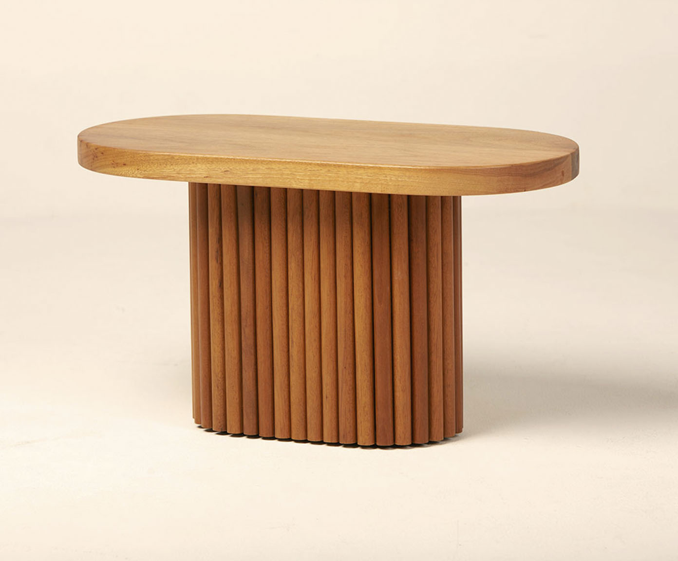 Conjunto com 2 Mesas Laterais Noa Canela - image 1