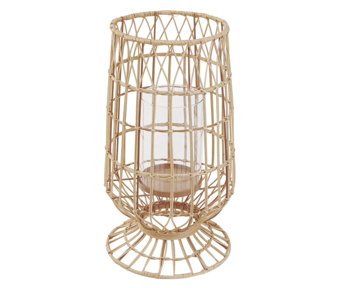 Lanterna em Rattan com Donzela II Natural - image 0