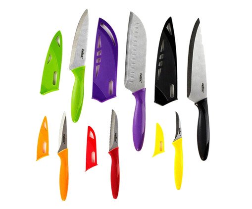 Jogo de Facas em Inox com Capa Zyliss - image 1