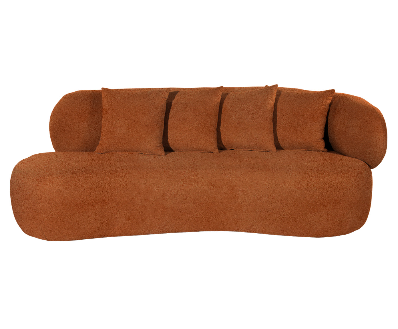 Sof&aacute; Liber Boucl&eacute; Terracota II - image 0