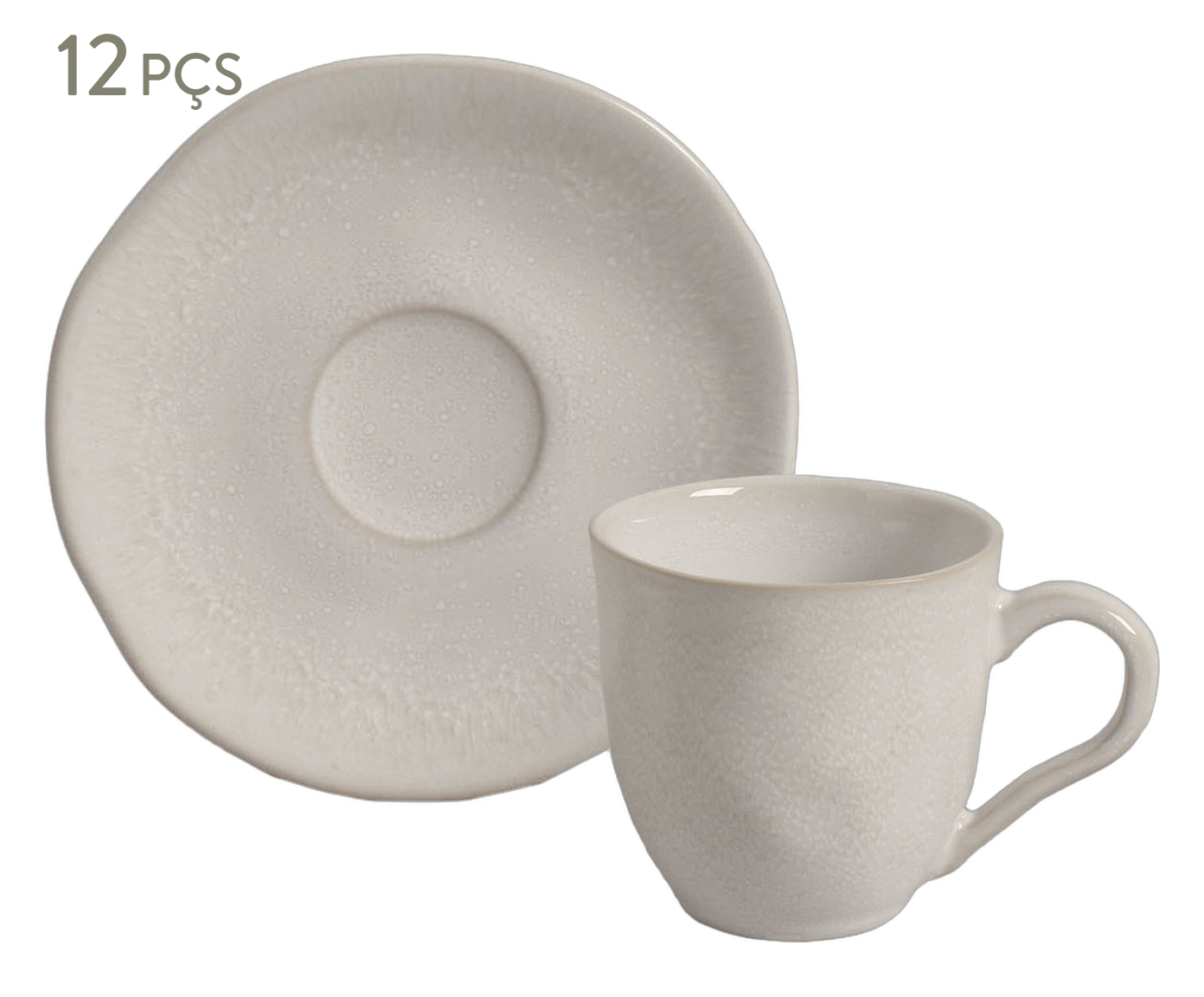 Jogo de X&iacute;caras para Caf&eacute; Org&acirc;nico Lua Cinza - image 0