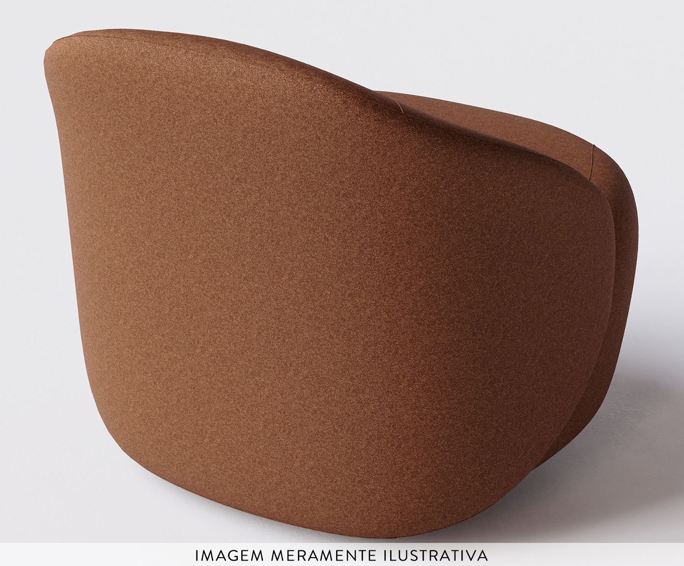 Poltrona Zoe Marrom Terroso image number 4