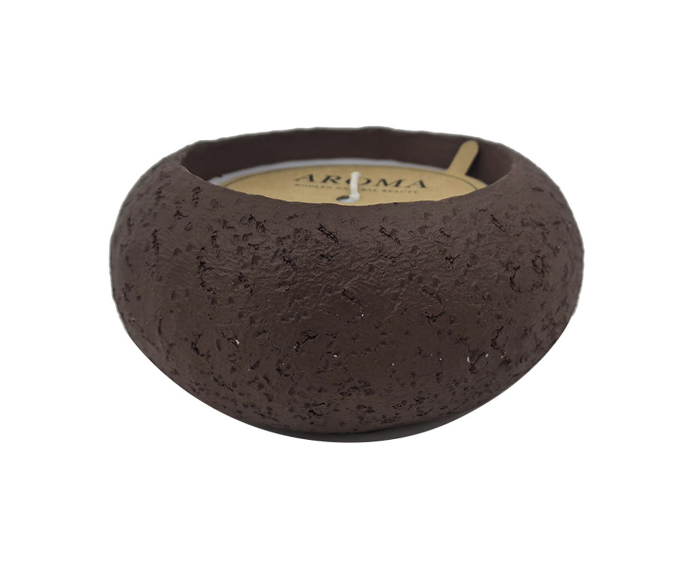 Vela Aromatizada Ciottolo Marrom - image 0