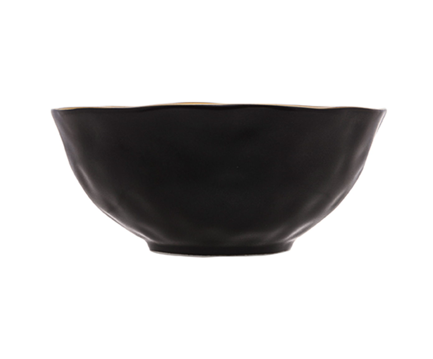 Bowl em Porcelana Dubai Preto e Dourado image number 5