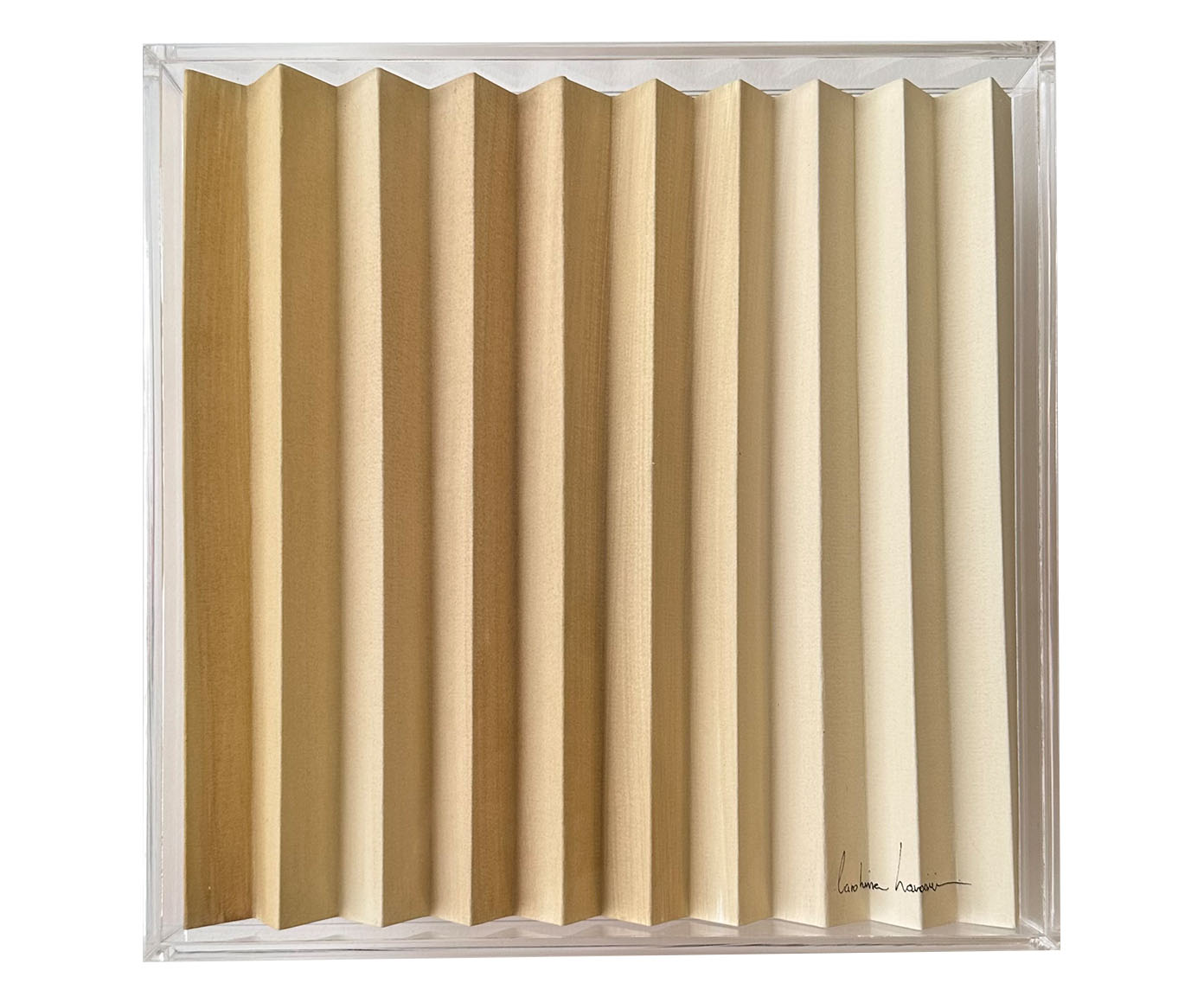 Quadro Degrad&ecirc; Creme - image 1